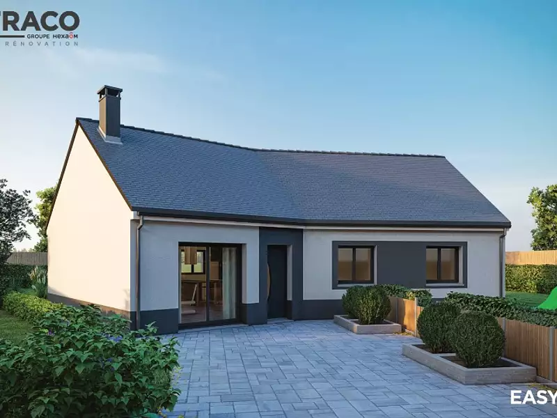 Maison neuve, 93 m² - Saint-Martin-aux-Chartrains (14130)