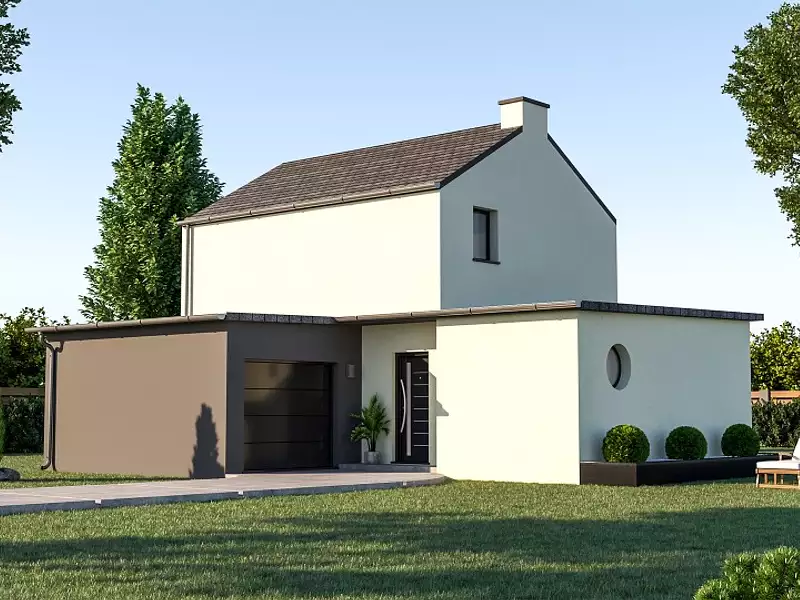 Maison neuve, 84 m² - Riantec (56670)