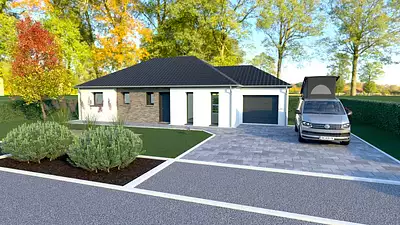 Maison neuve, 90 m²