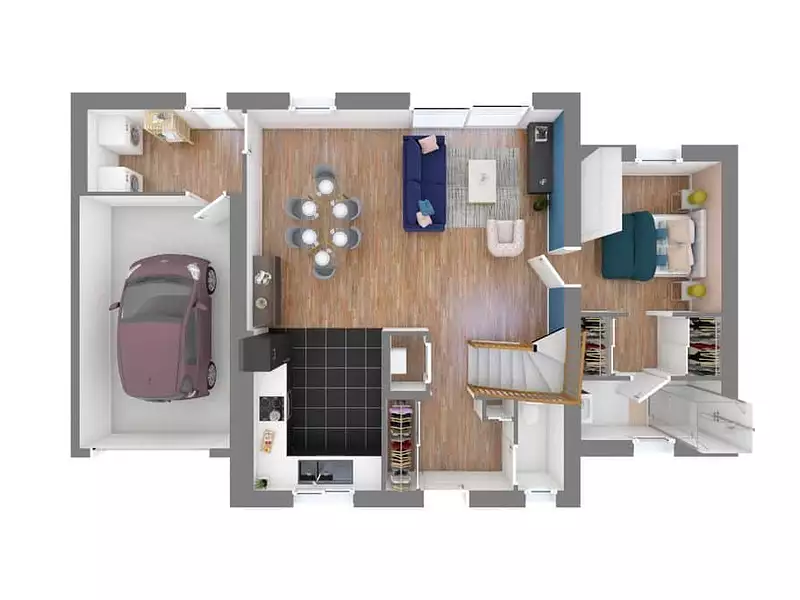 Maison neuve, 95 m² - La Ferrière (85280)