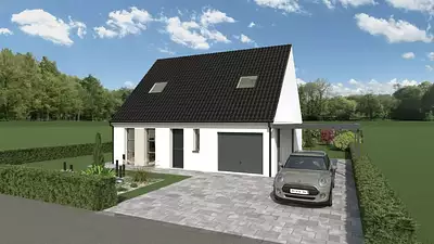 Maison neuve, 100 m²