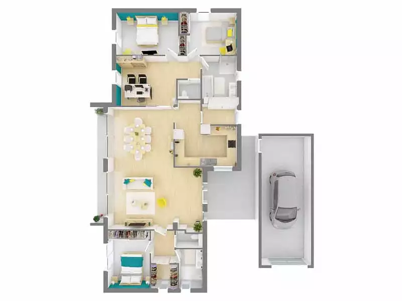 Maison neuve, 130 m² - Basse-Goulaine (44115)