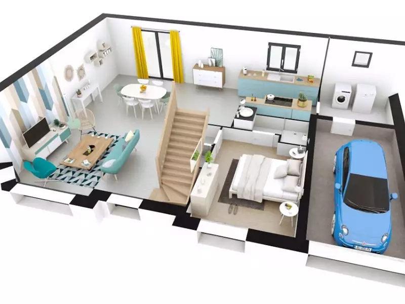 Maison neuve, 105 m² - Fécamp (76400)