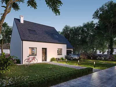 Maison neuve, 83,01 m²