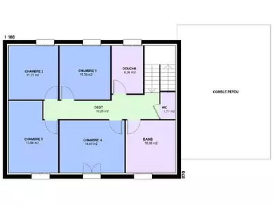 Maison neuve, 158 m²
