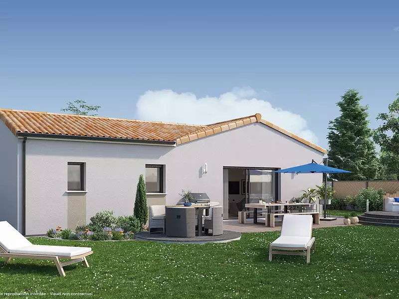 Maison neuve, 90 m² - Vallet (44330)