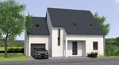 Maison neuve, 125 m²