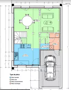 Maison neuve, 91,18 m²