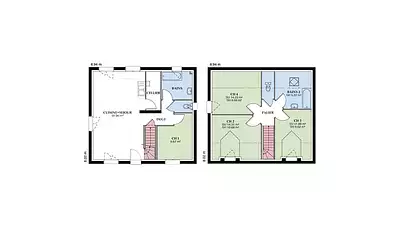 Maison neuve, 88 m²