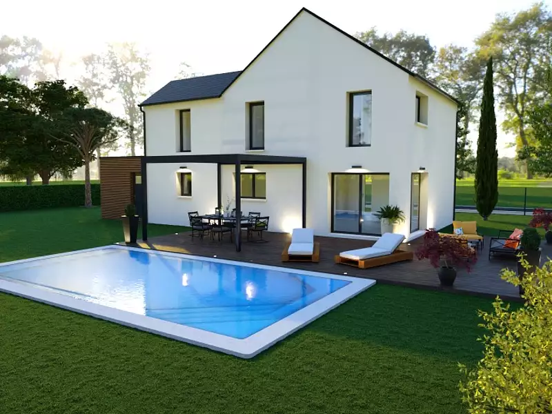 Maison neuve, 120 m² - Châteauroux (36000)