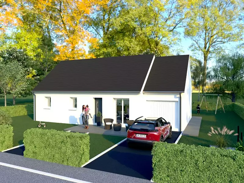 Maison neuve, 70 m² - Tôtes (76890)