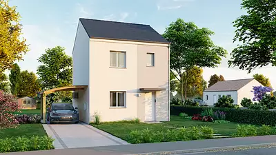 Maison neuve, 64,21 m²