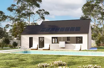 Maison neuve, 76 m²
