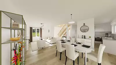 Maison neuve, 127,87 m²