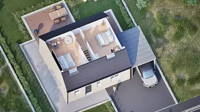 Maison neuve, 79,89 m²