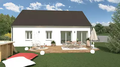Maison neuve, 80 m²