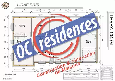 Maison neuve, 104 m²