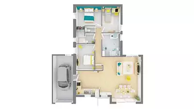 Maison neuve, 80 m²