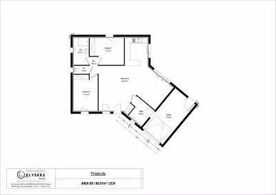 Maison neuve, 80 m²