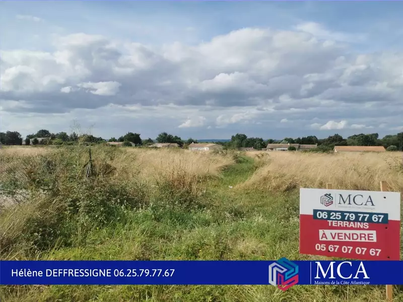 Terrain à bâtir, 640 m² - Auros (33124)