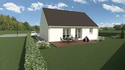 Maison neuve, 69 m²