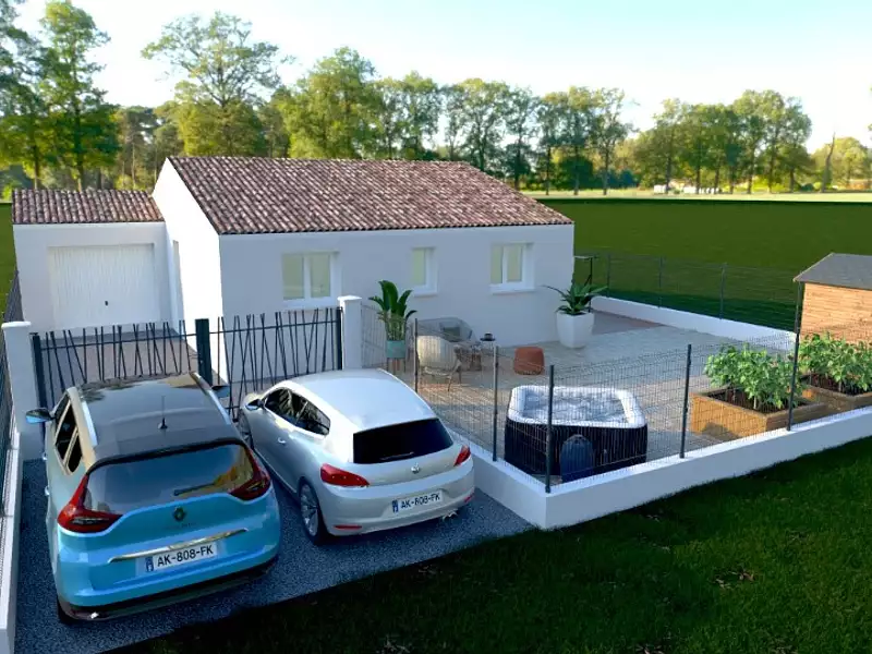 Maison neuve, 70 m² - Pouzolles (34480)