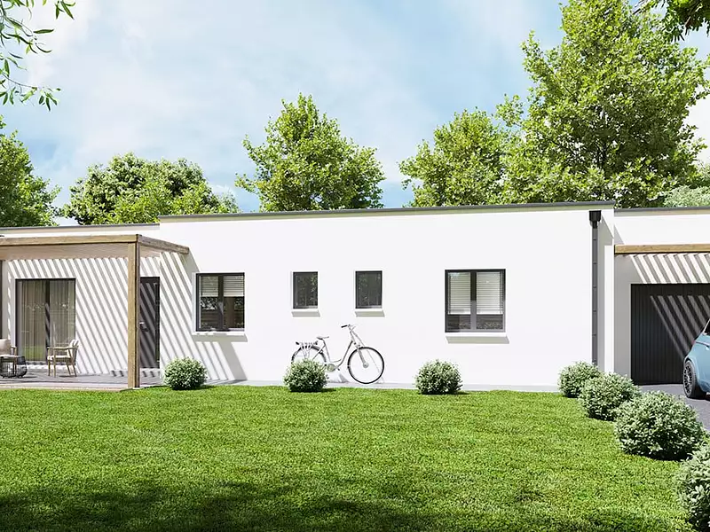 Maison neuve, 101 m² - Biard (86580)