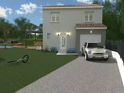 Maison neuve, 83 m²