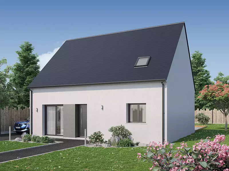 Maison neuve, 108 m² - Pipriac (35550)