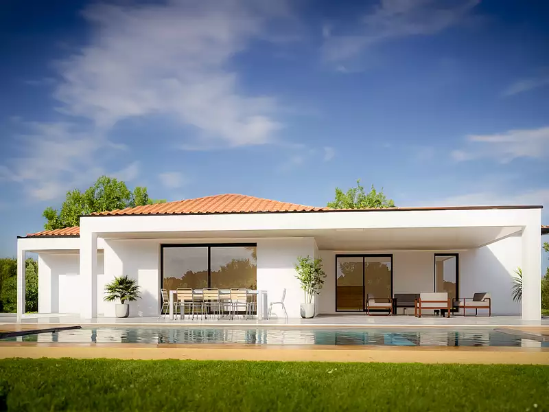 Maison neuve, 110 m² - Romanèche-Thorins (71570)