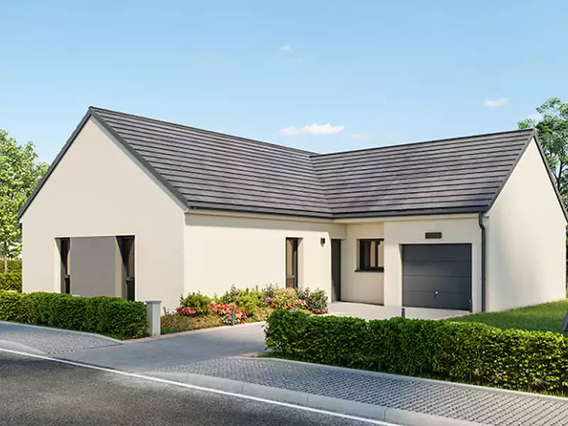 Maison neuve, 106 m² - Les Ecrennes (77820)