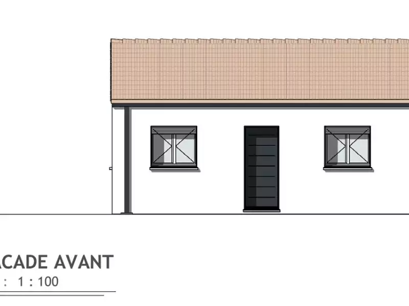 Maison neuve, 54 m² - Saint-Hilaire-de-Riez (85270)