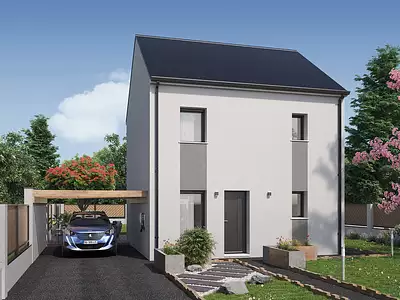 Maison neuve, 76 m²