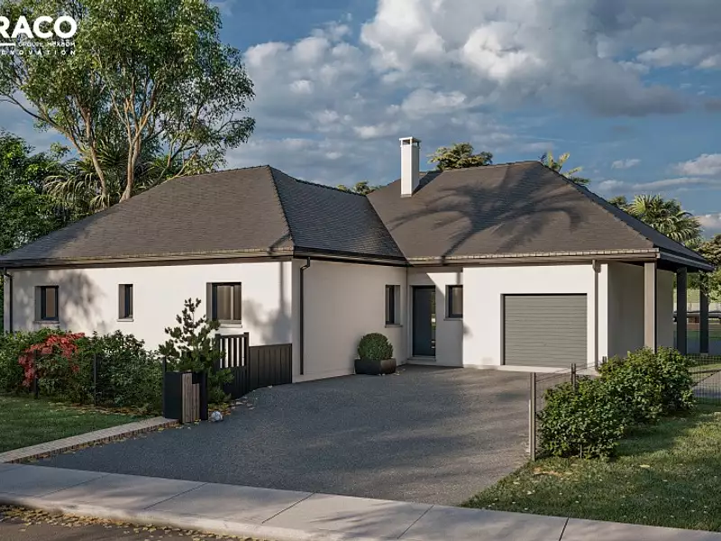 Maison neuve, 143 m² - Saint-Martin-aux-Chartrains (14130)