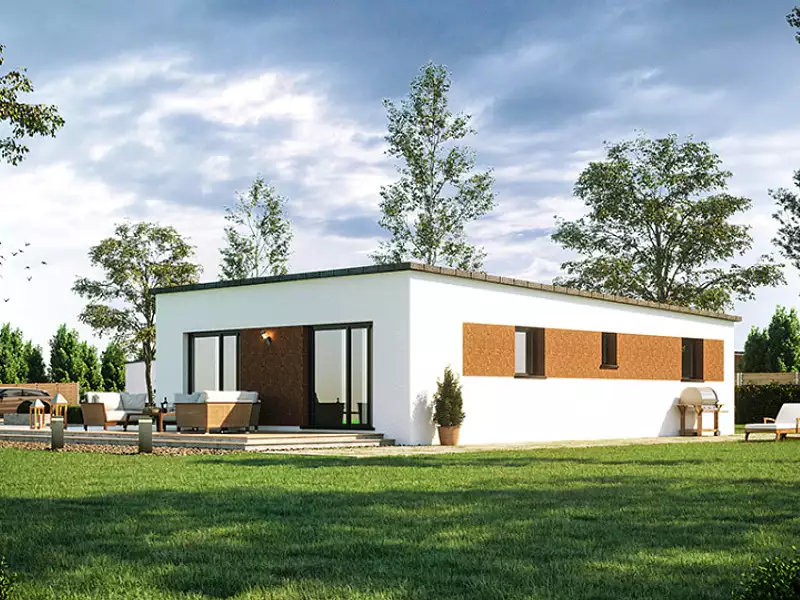 Maison neuve, 80 m² - Oudon (44521)