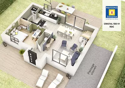 Maison neuve, 131 m²