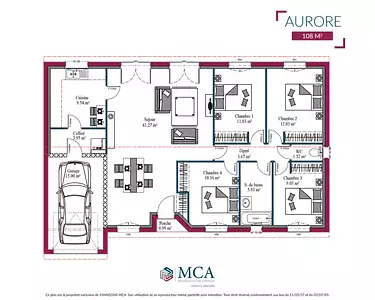 Maison neuve, 84 m²