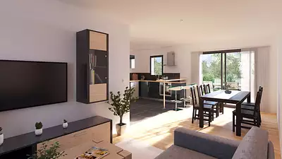 Maison neuve, 65 m²