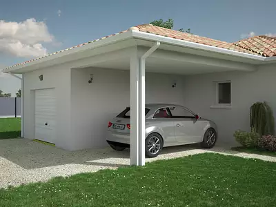 Maison neuve, 103 m² - Ludon-Médoc (33290)