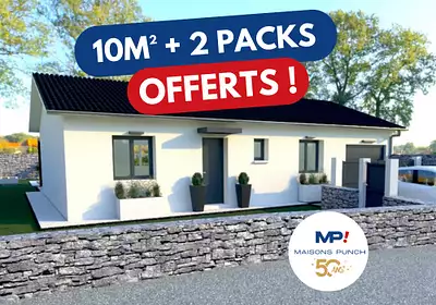 Maison neuve, 60 m²
