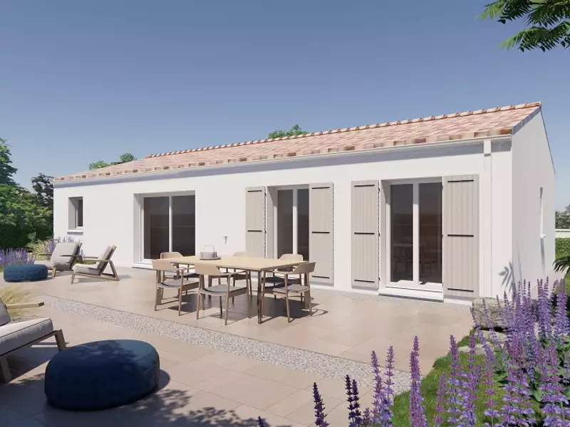 Maison neuve, 100 m² - Chaniers (17610)