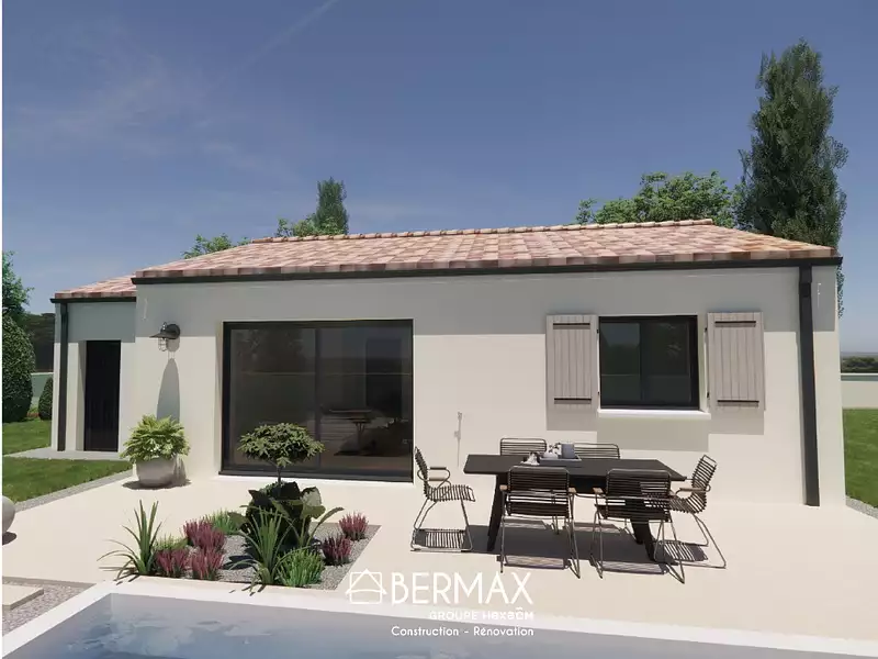 Maison neuve, 60 m² - Saint-Augustin (17570)