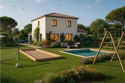 Maison neuve, 90 m²