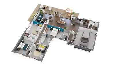 Maison neuve, 121,31 m²