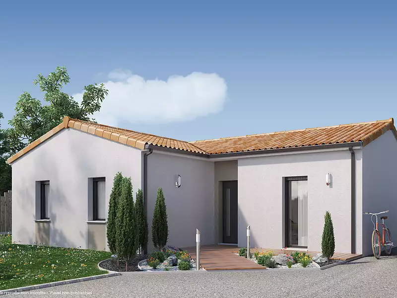 Maison neuve, 76 m² - Parempuyre (33290)