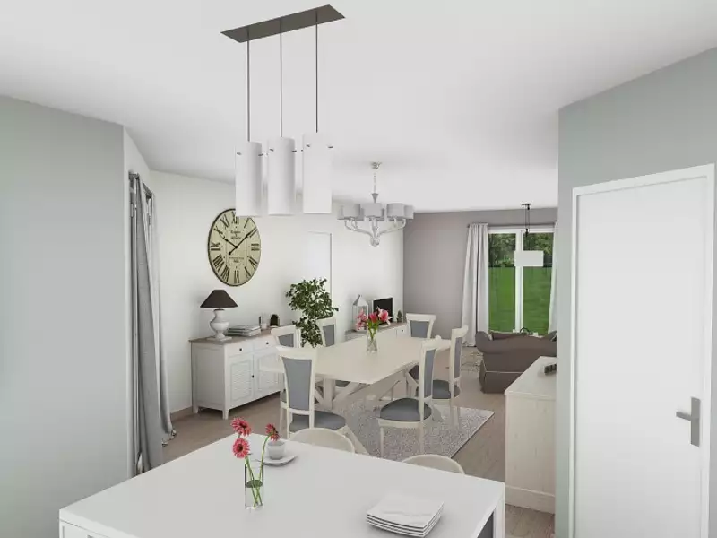 Maison neuve, 91 m² - Roquefort (40120)