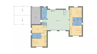 Maison neuve, 100 m²