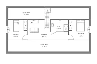 Maison neuve, 125 m²