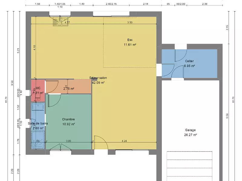 Maison neuve, 120 m² - La Bazoge (72650)