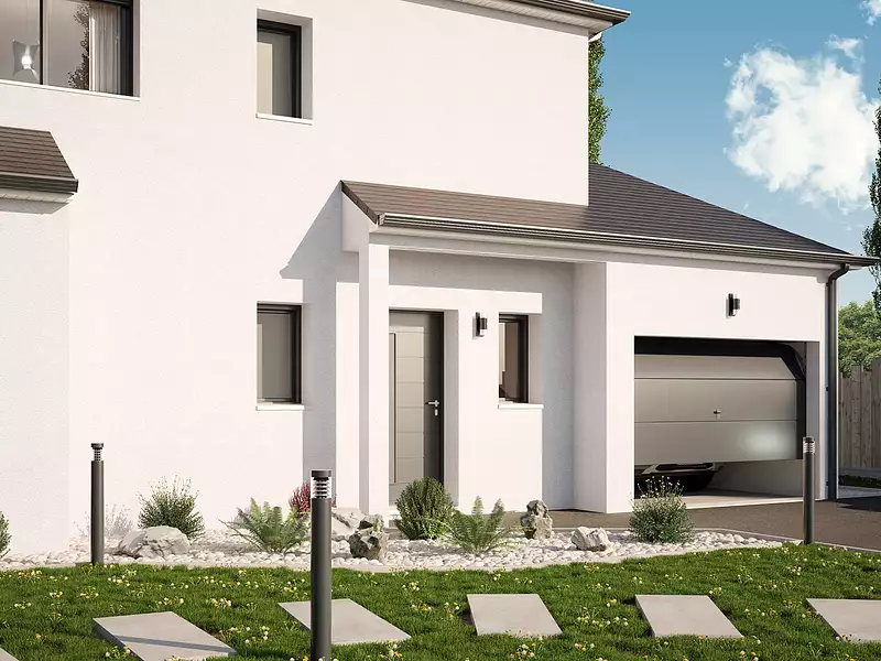 Maison neuve, 138 m² - Huismes (37420)